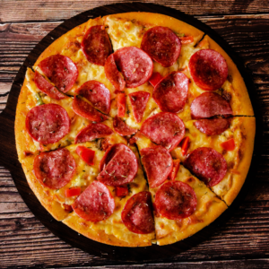 Double American Cheese Pizza (Veg)