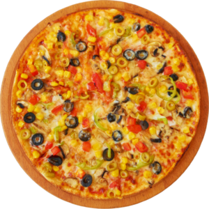 Double American Cheese & Pepperoni Pizza