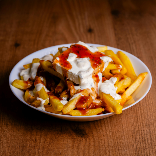 Loaded Cheese and Bacon Fries