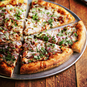 Smoky Chicken Barbeque Pizza